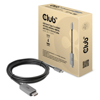 8719214472351 - Usb Gen2 Typ-C auf hdmi 4K120Hz 8K60Hz HDR10 DSC12 Kabel m m 3m (CAC-1587) - Club 3d