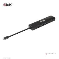 CLUB3D USB Gen1 Type-C, 6-in-1 Hub with HDMI 8K30Hz, 2xUSB Type-A, and - CSV-1596