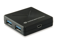 Conceptronic HUBBIES 4-Port-USB 3.0-Hub - HUBBIES02B