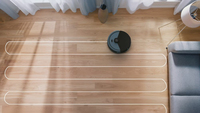 Hoover HG430H 011 robot aspirateur 0,26 L Sans sac Noir, Bleu