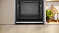 Neff N 90 B64FT33N0 four 71 L A+ Noir, Acier inoxydable