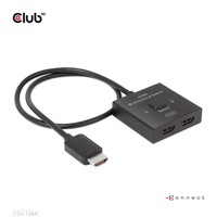 CLUB3D CSV-1384 Tastatur/Video/Maus (KVM)-Switch - CSV-1384