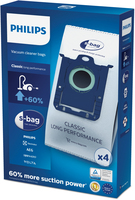 Philips s-bag Sacs pour aspirateur, 4 sacs