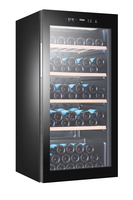 Haier Wine cellar WS105GA Refroidisseur de vin compresseur Autoportante Noir 105 bouteille(s)