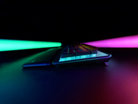 Turtle Beach Magma Membrane RGB Gaming Keyboard avec touches en membrane, Anti-Ghosting avancé, Technologie Easy-Shift, Eclairage RGB personnalisable, Repose-paume détachable - Noir