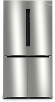 Bosch Serie 6 KFN96APEA frigo américain Autoportante 605 L E Métallique, Argent