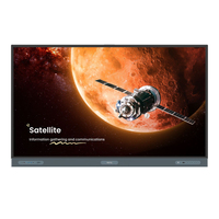 BenQ RP6504 pizarrón interactivo 165.1 cm (65") 3840 x 2160 Pixeles Pantalla táctil Negro