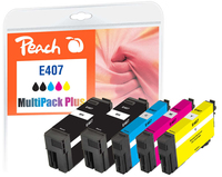 Peach PI200-938 Druckerpatrone 5 Stück(e) Kompatibel Schwarz, Cyan, Magenta, Gelb