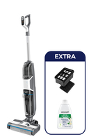 Bissell CrossWave HF3 Cordless Select Aspirateur traineau Batterie Sec&amp;humide Sans sac 0 L 255 W Gris, Blanc