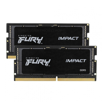 Kingston Technology FURY Impact Black Speichermodul 32 GB 2 x 16 GB - KF548S38IBK2-32