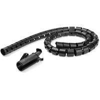 Startech.COM 1.5M/4.9' Cable Management Sleeve - Spiral - 25MM/1" Diameter 2 YR