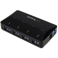 StarTech.com 4-Port USB 3.0 Hub plus Dedicated Charging Port