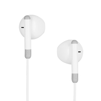 Vorago EP-306 Auriculares Alámbrico Intra auditivo Llamadas/Música USB Tipo C Blanco