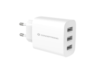 Conceptronic ALTHEA13W 3-Port 30W USB-Ladegerät, USB-A x 3 - ALTHEA13W