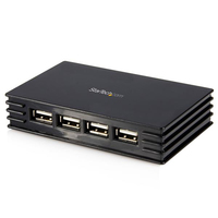 Startech.COM 4 Port Compact Black USB 2.0 HUB, 2 YR