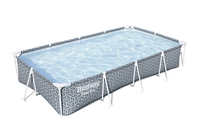 Bestway Steel Pro Piscine hors sol rectangulaire 3,66 m x 2,01 m x 66 cm