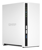 QNAP TS-233 serveur de stockage NAS Tower ARM Cortex-A55 2 Go 0 To QNAP QTS Blanc
