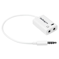 Startech 4 Position Microphone and Headphone Splitter 3.5 mm 4 Pin / 4 Pole ...