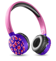 Music Sound Fantasy Kopfhörer Kabellos Kopfband Anrufe/Musik Bluetooth Pink, Violett