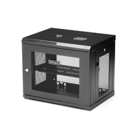 Startech.COM 9U Wall Mount Rack - Wall Mount Server AND Network Cabinet, 5 YR