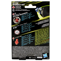 Beyblade X Scythe Incendio 4-60T Couvercle de toupie de combat