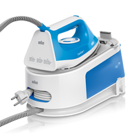 Braun CareStyle 1 IS 1012 BL 2400 W 1,5 L Semelle en céramique Bleu, Blanc