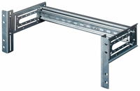 Equip Rails 19', 4HE Din, RAL7035 Grau - EZR-DIN-4