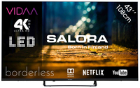Salora Salora 43XUV3300 Fernseher 109,2 cm (43") 4K Ultra HD Smart-TV WLAN Schwarz 230 cd/m² https://images.icecat.biz/img/gallery_lows/c3f86082376e935cee6608381a27583ccae0e25a.jpg Salora Salora 43XUV3300 Fernseher 109,2 cm (43") 4K Ultra HD Smart-TV WLAN Schwarz 230 cd/m² https://images.icecat.biz/img/gallery_lows/c3f86082376e935cee6608381a27583ccae0e25a.jpg