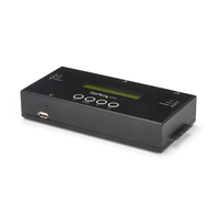 StarTech 1:1 Hard Drive Duplicator and Eraser for 2.5"/ 3.5" SATA (I/II/III ...