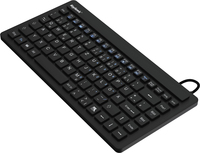 4250078165781 - KSK-3230IN (US) USB Tastatur US-Englisch QWERTY Schwarz Silikonmembran Wasserfest (IPX7)