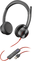 POLY Auriculares USB-A Blackwire 8225 con certificación de Microsoft Teams