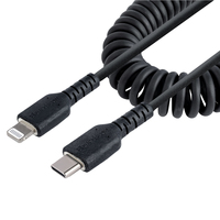 Startech.COM 50CM USB C TO Lightning Cable, MFI Certified Cable, 2 YR