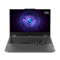 Lenovo LOQ 15IAX9 Intel® Core™ i5 i5-12450HX Ordinateur portable 39,6 cm (15.6&quot;) Full HD 24 Go DDR5-SDRAM 512 Go SSD NVIDIA GeForce RTX 4050 Wi-Fi 6 (802.11ax) Gris