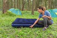 Bestway Matelas gonflable 2 places avec pompe électrique externe 191 x 137 x 22 cm