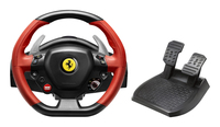 Thrustmaster Ferrari 458 Spider Noir, Rouge Volant + pédales Xbox One