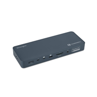 Kensington SD5900T TB4 Quad 4K Dock, 96W PD, 4K @ 60Hz, Hdmi(2), DP(3), 3Y