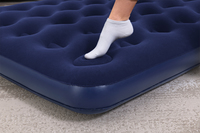 Bestway Matelas gonflable 2 places avec pompe à pied intégrée 191 x 137 x 28 cm