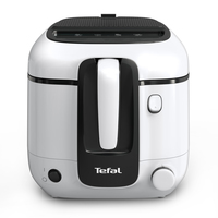 Tefal Super Uno FR3101 Einzelbild Eigenständig 1800 W Fritteuse Schwarz, Weiß