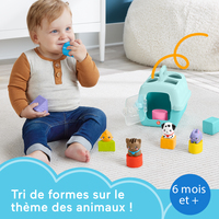 Fisher-Price – Trieur Caisse de Transport d’Animaux
