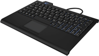 KeySonic KSK-3210ELU (DE) Tastatur Haus USB QWERTZ Deutsch Schwarz - 60961