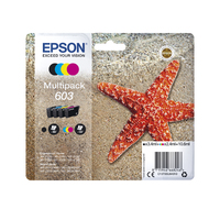 Epson Ink Cartridges, 603, Starfish, Multipack, 1 x 3.4 ml Black, 1 x 2.4 m ...