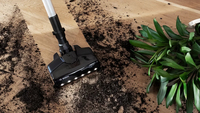 Bosch BBS712A aspirateur balai et balai électrique Sans sac 0,3 L Noir, Acier inoxydable