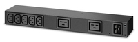 APC (AP6120A) Rack PDU, Basic, 0U/1U, 100-240V/20A, 220-240V/16A, (7) C13, (2) C19