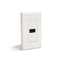 Startech.COM Single Outlet Female Hdmi Wall Plate White, LTW