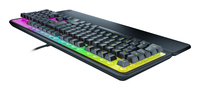 Turtle Beach Magma Membrane RGB Gaming Keyboard avec touches en membrane, Anti-Ghosting avancé, Technologie Easy-Shift, Eclairage RGB personnalisable, Repose-paume détachable - Noir