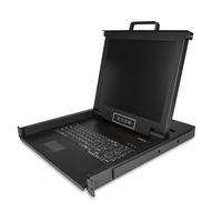Startech.COM Rackmount KVM Console - 1U 17" LCD VGA KVM Drawer W/Cables USB 2 YR