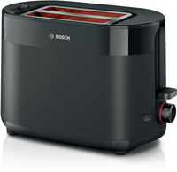 Bosch TAT2M123 Toaster 6 2 Scheibe(n) 950 W Schwarz