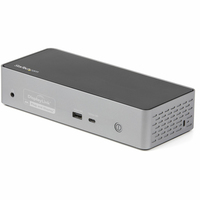Startech.COM USB-C Dock - 4K 60HZ Quad Monitor DP/Hdmi 100W PD, 3 YR