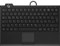 KeySonic KSK-5210ELU (DE) Tastatur Haus USB QWERTZ Deutsch Schwarz - 60948