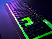 Turtle Beach Magma Membrane RGB Gaming Keyboard avec touches en membrane, Anti-Ghosting avancé, Technologie Easy-Shift, Eclairage RGB personnalisable, Repose-paume détachable - Noir